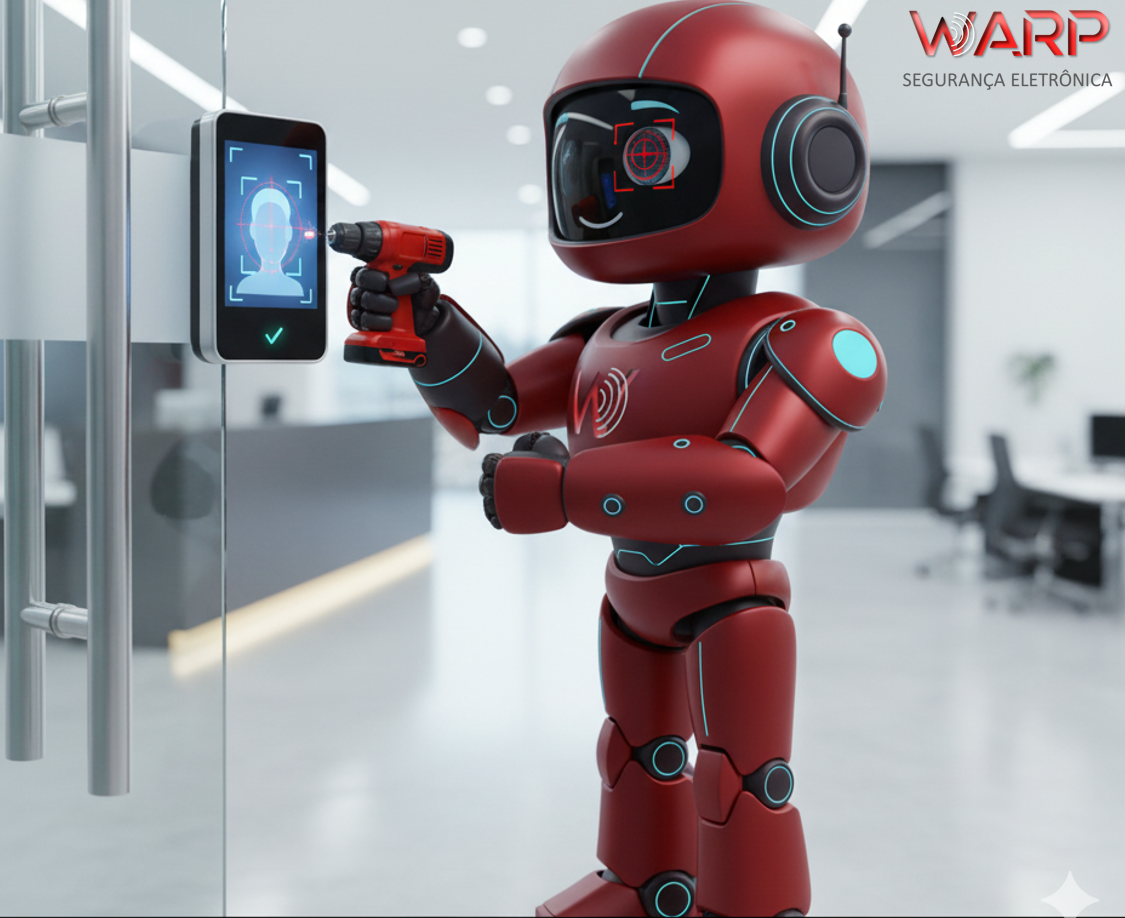 Mascote WARP - Controle de Acesso